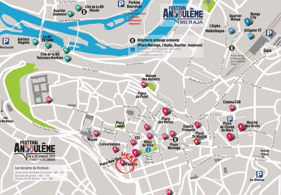 Maison + Parking Prive Au Coeur Angouleme 60M2 Экстерьер фото